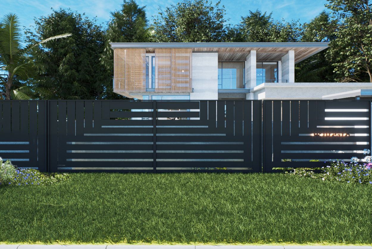 Modern Gates | Driveway Gates | Vortex Modern Driveway Gates