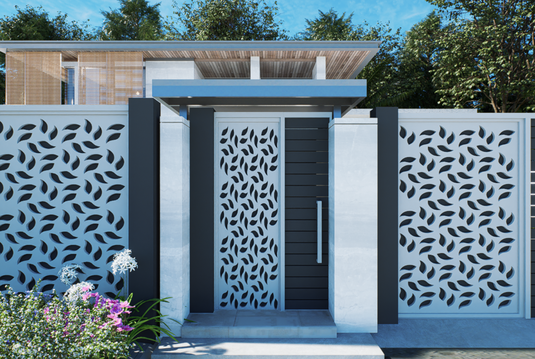 Gio Modern Metal Driveway Gates