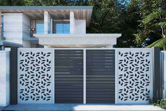 Gio Modern Metal Driveway Gates